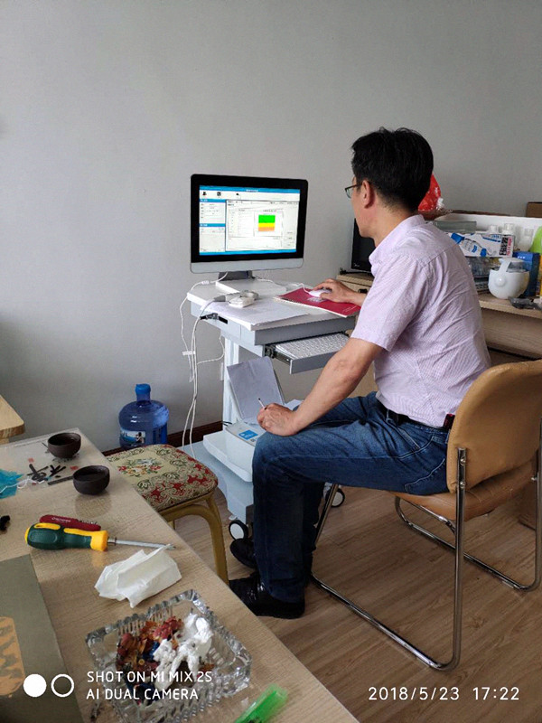 超聲波大菠萝福利软件分析儀走進日照一家醫院超聲無輻射適合兒童和孕婦